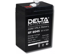 Аккумулятор 6В 4.5А.ч Delta DT 6045 Аккумулятор 6В 4.5А.ч Delta DT 6045