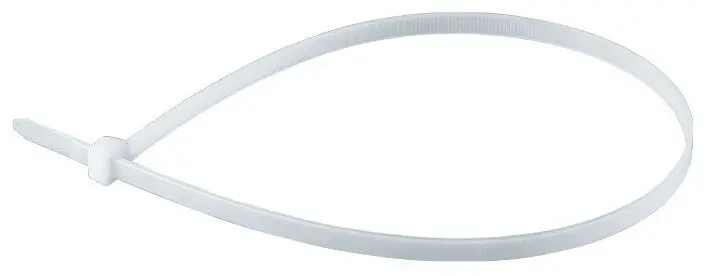 Хомут кабельный 2.5х200 нейл. бел. (уп.100шт) EKF plc-c-2.5x200
