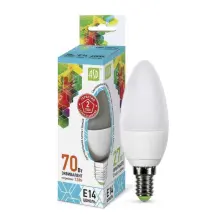 Лампа светодиодная LED-СВЕЧА-standard 5Вт СВЕЧА 4000К бел. E14 450лм 160-260В ASD 4690612002224