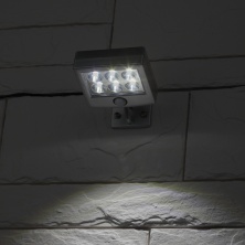 Прожектор садовый ERAFS024-07 6LED 150лм с датчиком движения выносная солнечная батарея ЭРА Б0044247 Прожектор садовый ERAFS024-07 6LED 150лм с датчиком движения выносная солнечная батарея ЭРА Б0044247