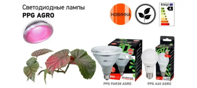 Скидка на лампы для растений
