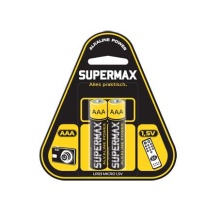 Элемент питания солевой S R03 (уп.2шт) Supermax SUPR03 Элемент питания солевой S R03 (уп.2шт) Supermax SUPR03